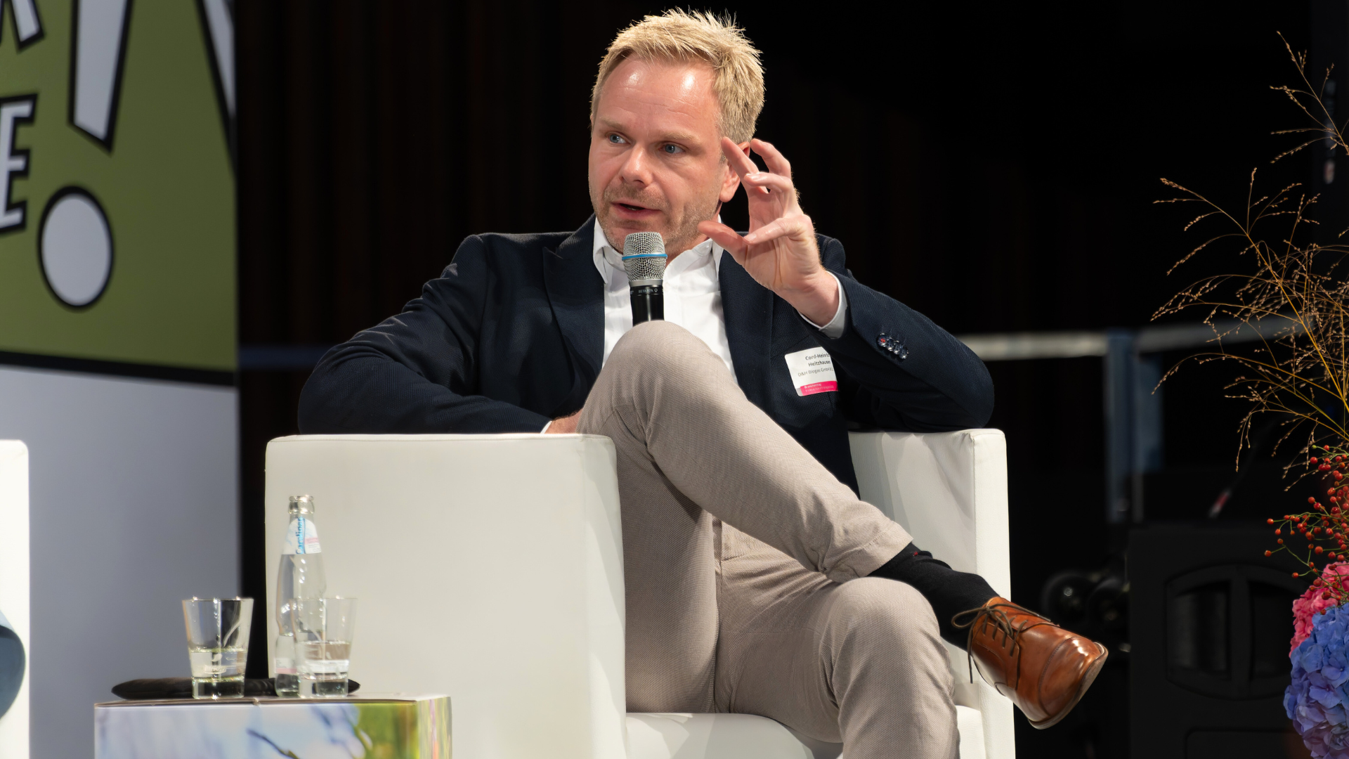 Cord-Heinrich Heitzhausen beim LEE-Branchentag / Foto: Markus Prell, LEE