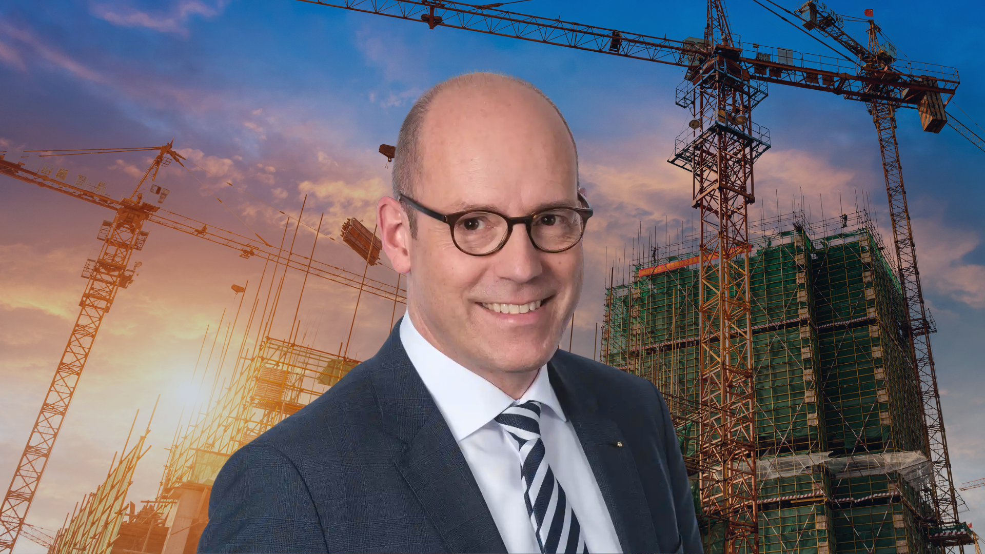 Jörn P. Makko, Chef der Bauindustrie Niedersachsen-Bremen / Foto: Agenda Niedersachsen, Bauindustrie