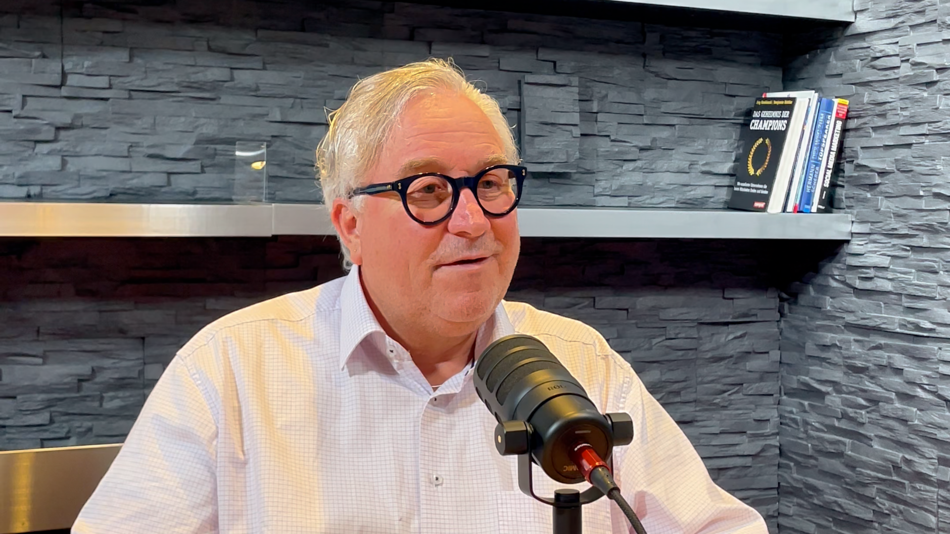 David Jacob Huber im Agenda Niedersachsen-Podcast / Foto: Agenda Niedersachsen