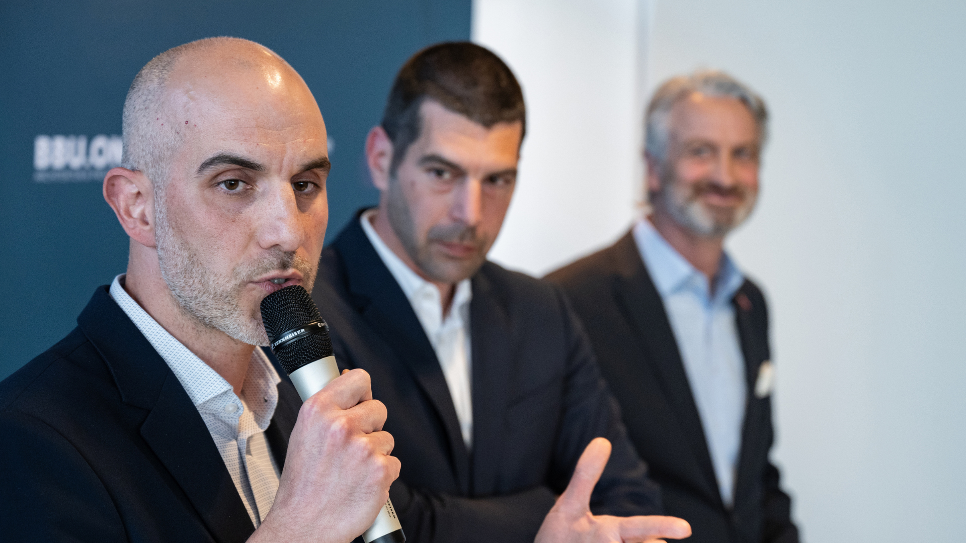 Der Kandidat der Grünen, Belit Onay / Foto: Deutsche Messe AG, Rainer Jensen 