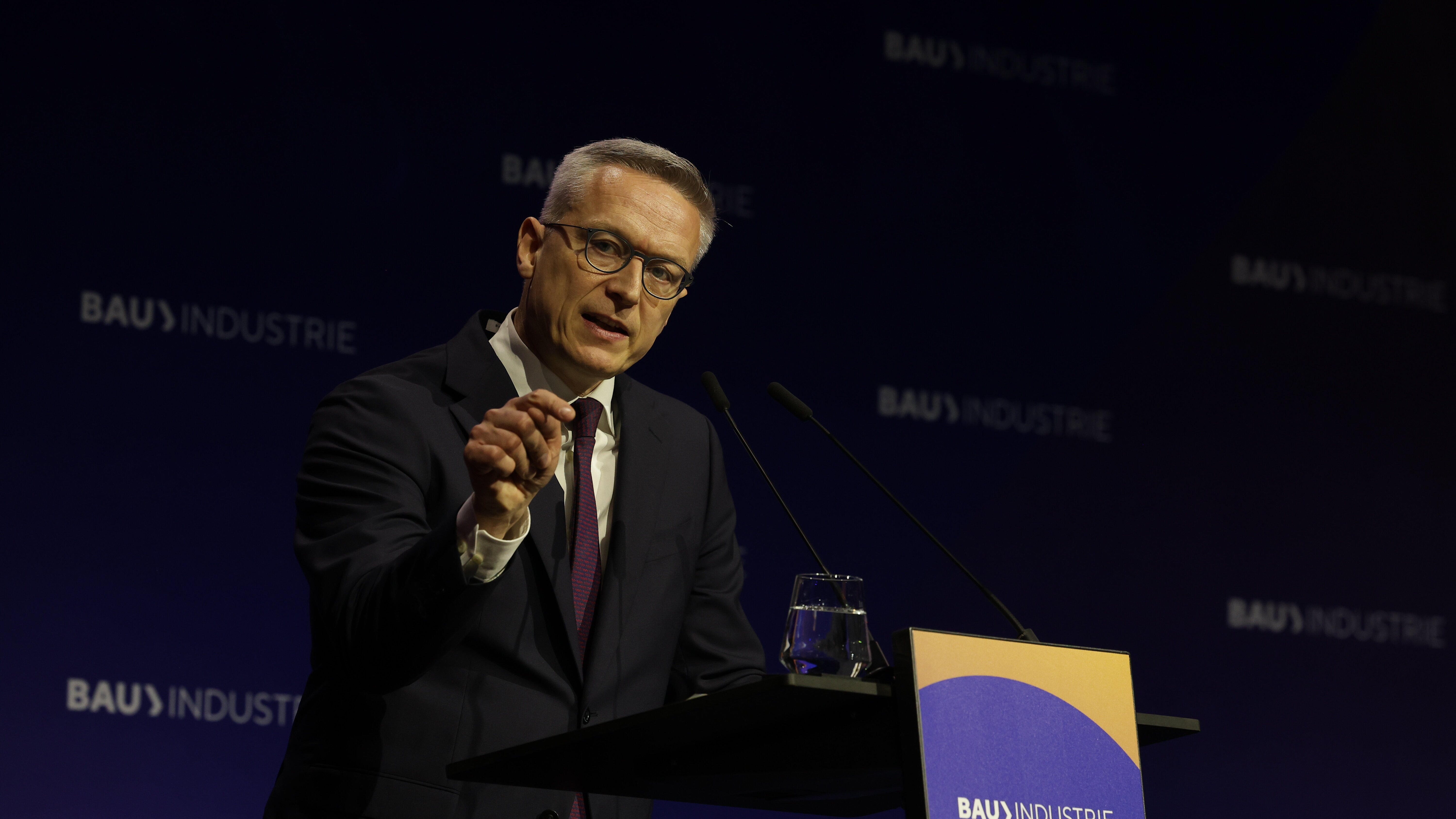 Karsten Wildberger beim Tag der Bauindustrie in Berlin / Foto: HdB