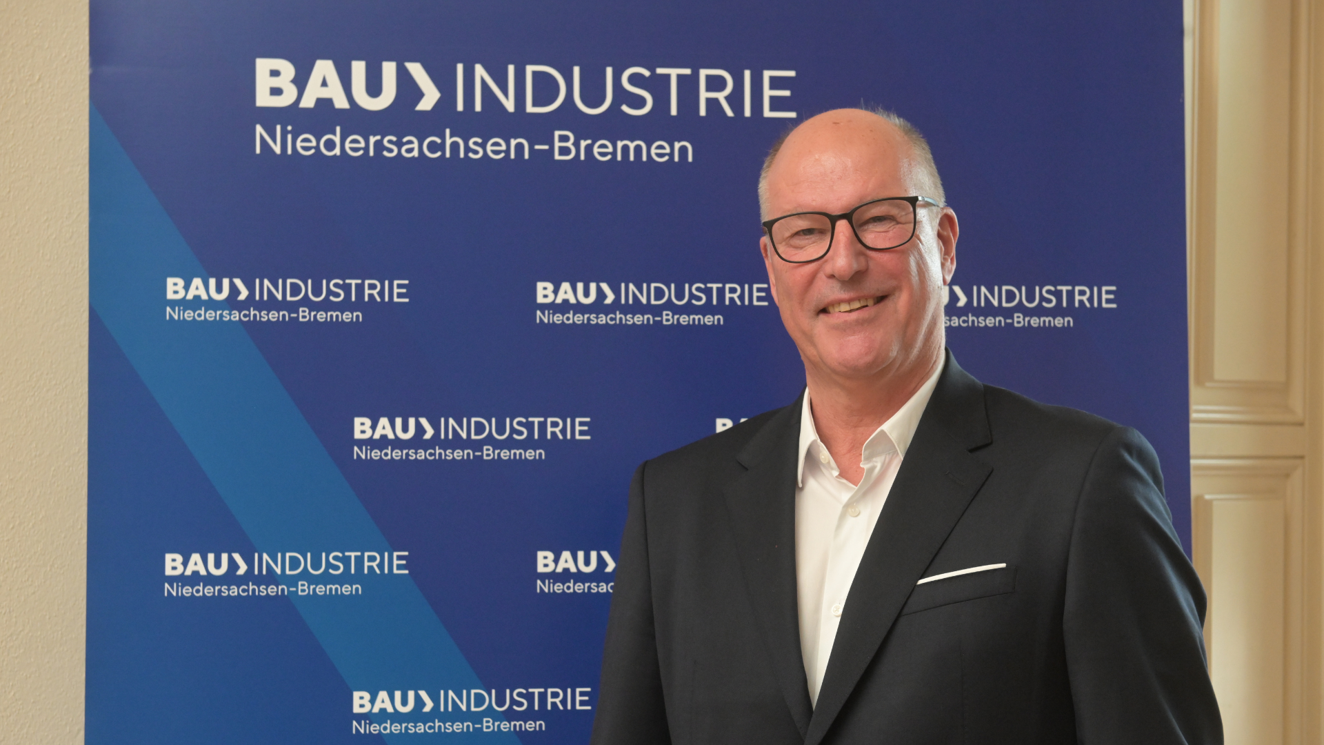Bleibt optimistisch: Der neue Bauindustrie-Präsident Jürgen Oyen / Foto: Henning Scheffen