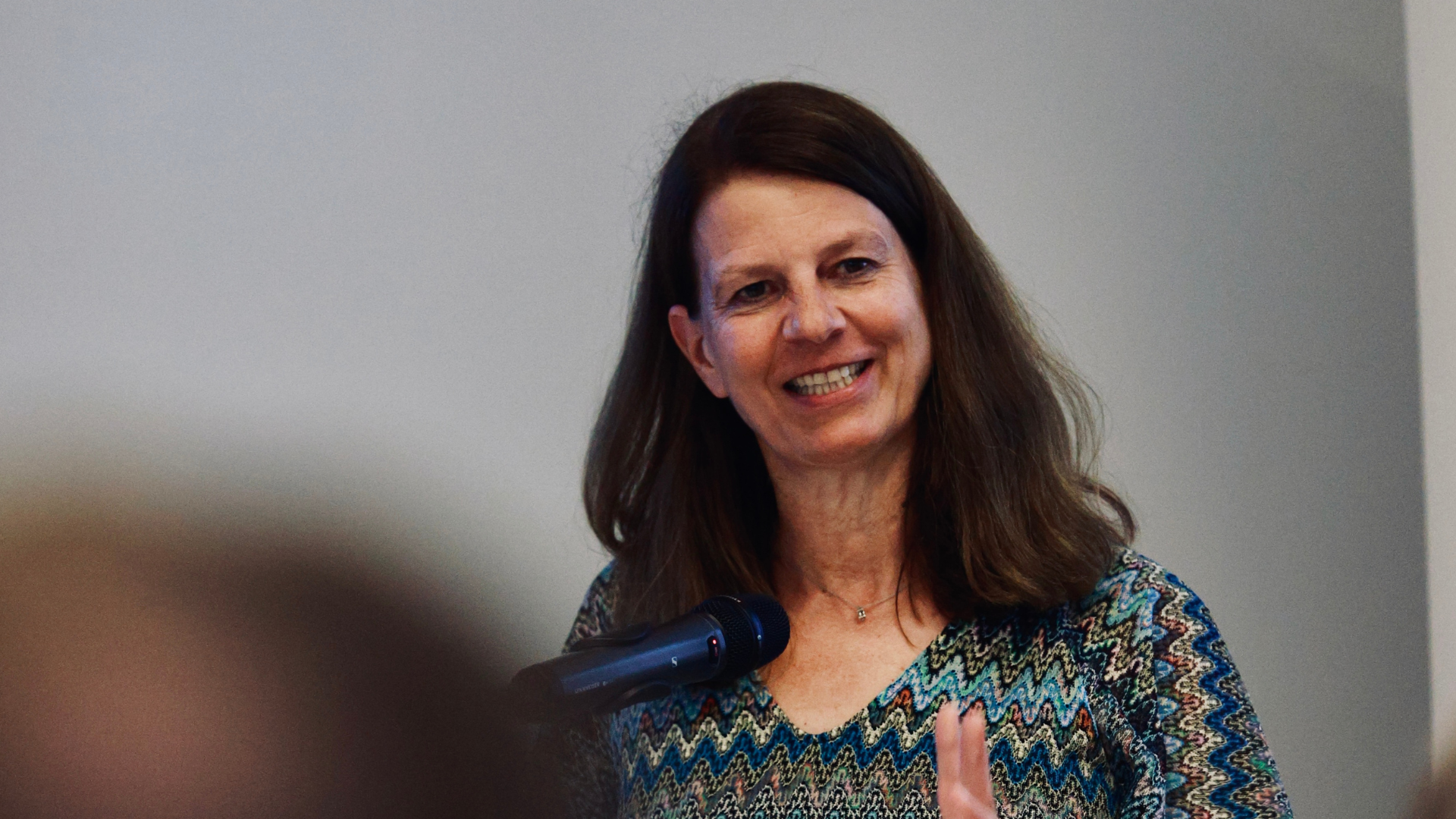 Maike Bielfeldt, Chefin der IHK Hannover, bei der Veranstaltung / Foto: Maurice Semella
