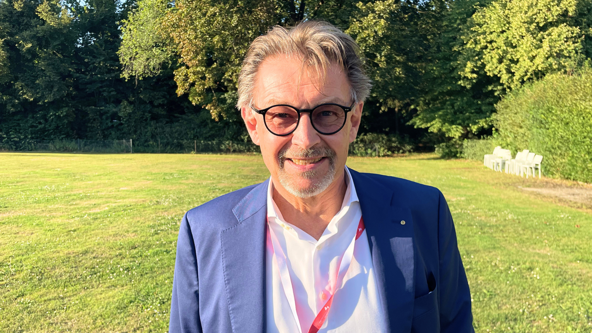 Werner Weigl beim Sommerfest der Ingenieurkammer Niedersachsen in Hannover / Foto: AN