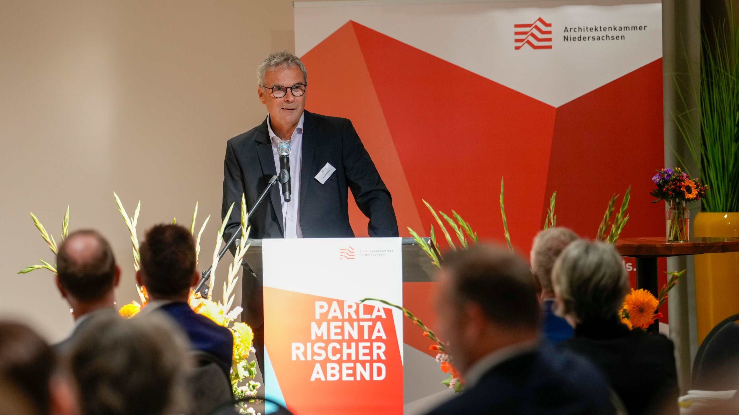 Kammerpräsident Robert Marlow beim Parlamentarischen Abend im niedersächsischen Landtag / Foto: Kai-Uwe Knoth