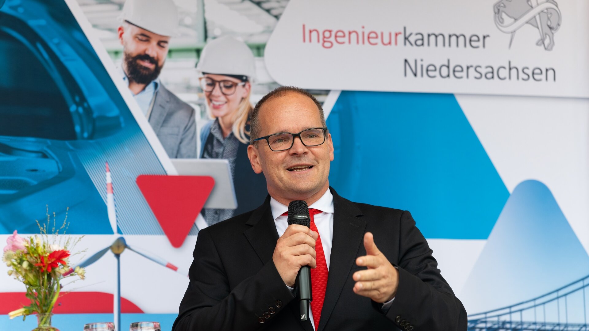 Niedersachsens Wirtschaftsminister Grant Hendrik Tonne / Foto: Ingenieurkammer Niedersachsen