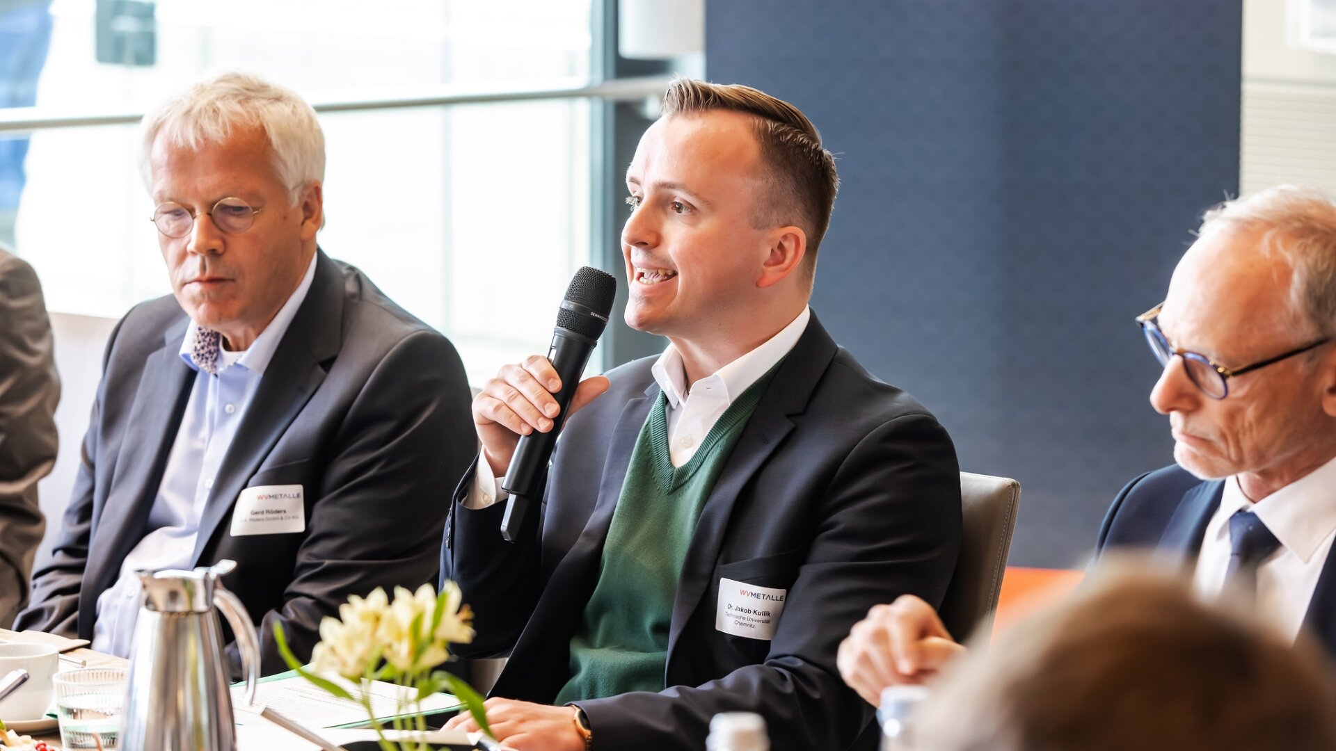 Jakob Kullik von der TU Chemnitz / Foto: Marie Staggat, WVMetalle